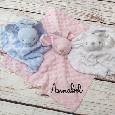 Super Soft Plush Bunny Rabbit Comforter Blanket Gift