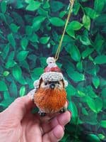 Sweet Festive Robin Christmas Tree Decoration Ornament Assorted