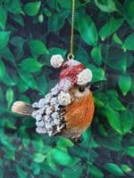 Sweet Festive Robin Christmas Tree Decoration Ornament Assorted