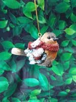 Sweet Festive Robin Christmas Tree Decoration Ornament Assorted