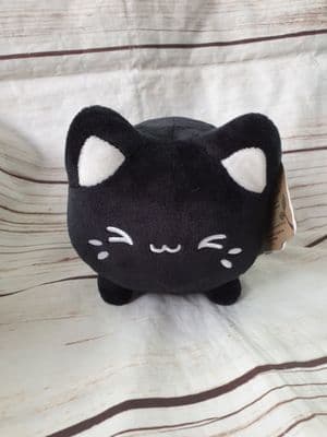 Tasty Peach Black Sesame 7in Meowchi Cat Soft Toy Plush