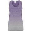 Women's Seamless Fade Out Vest - Purple/Light Grey Marl