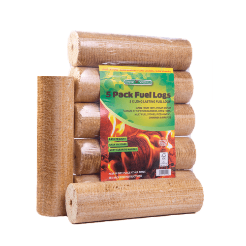5 Pack Superhot Heat Logs - 5PK