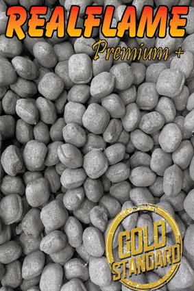50kg Realflame Premium + The Gold Standard Smokeless Fuel