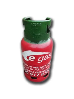 6kg Patio / BBQ Gas Cylinder Refill  (27mm regulator)