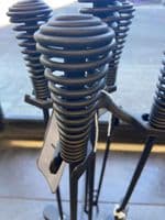 All black spiral 5 piece set