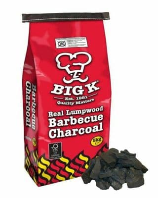 Big K 5kg Lump wood Charcoal