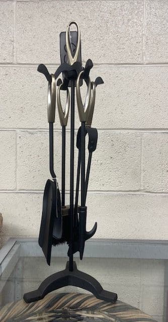 Black and brass 5 piece loop set