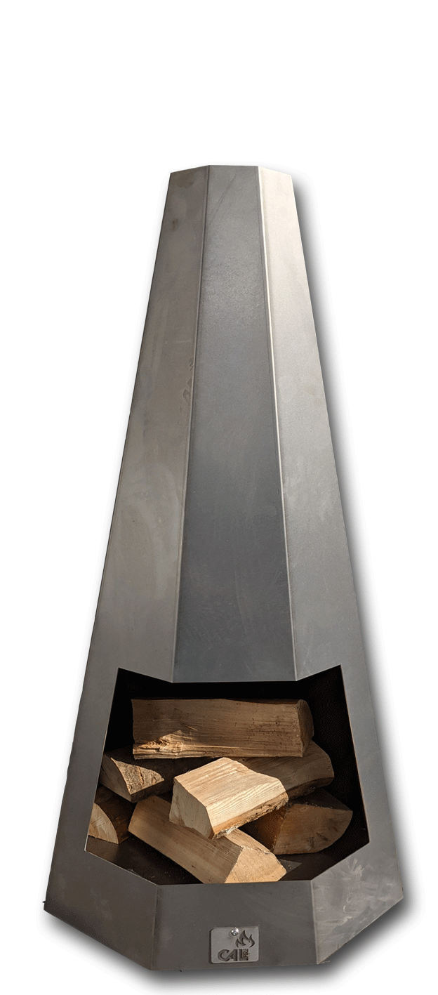 Calfire Apollo one Outdoor Modern Chimenea