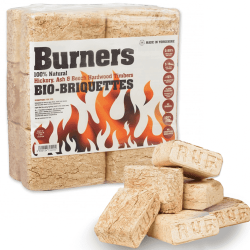 Compressed Wood Briquettes