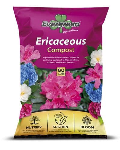 Ericaceous Compost 60l (upto 6 weeks feed)