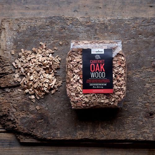 HOT SMOKED Cabernet Oak Smoking Chips 500g