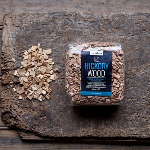HOT SMOKED Hickory Smoking Chips 500g