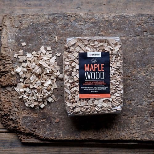 HOT SMOKED Maple Smoking Chips 500g