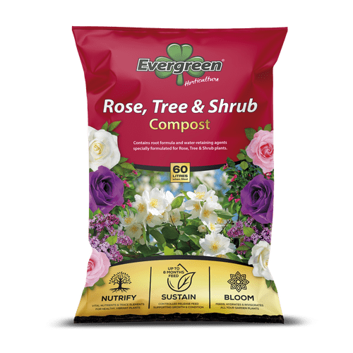 Rose, Tree & Shrub Compost 60l (upto 6 months feed)