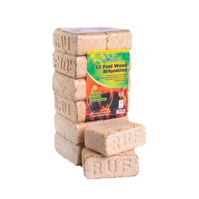 RUF Wood Fuel Briquettes -12 Pack