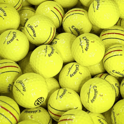 Callaway Chrome Soft Triple Track Yellow