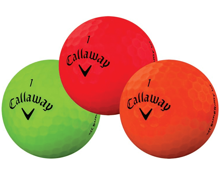 Callaway SuperSoft Matte Golf Balls Lake Balls