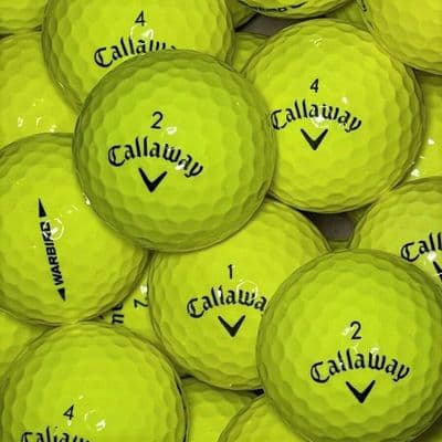 Callaway Warbird Yellow