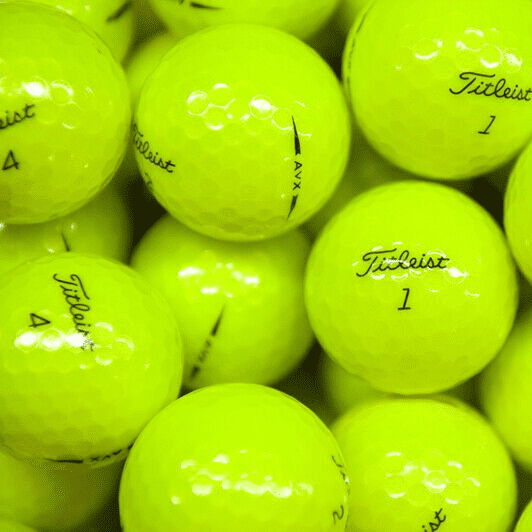 Titleist AVX Yellow Lake Balls - Ace Golf Balls