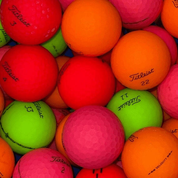 Titleist Velocity Visi White Lake Balls - Ace Golf Balls