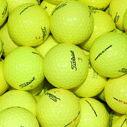Titleist Yellow Mix Lake Balls - Ace Golf Balls