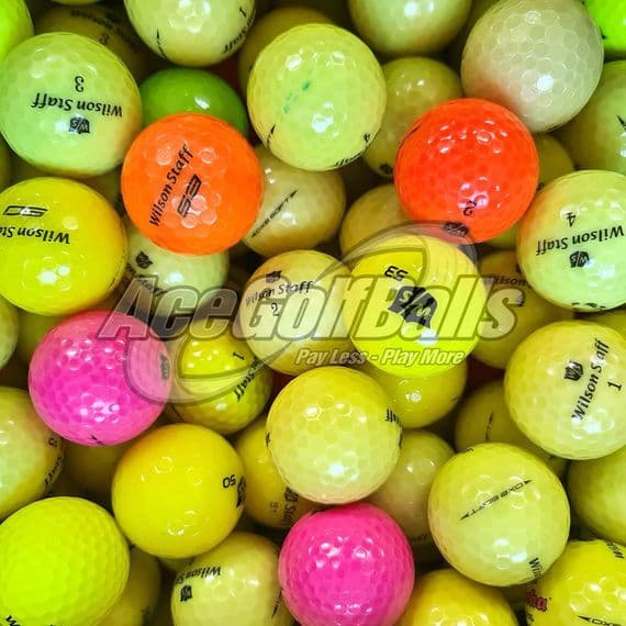 Wilson Staff Colour Lake Balls - Ace Golf Balls