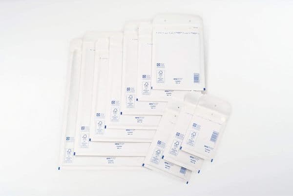 Metronic Bubble Mailers 4x8 Inch 50 Pack Royal Blue Waterproof Padded