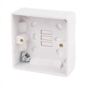 1 Gang 32mm Surface Mounted Pattress Box