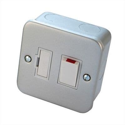 13A Metal Clad DP Switched Fused