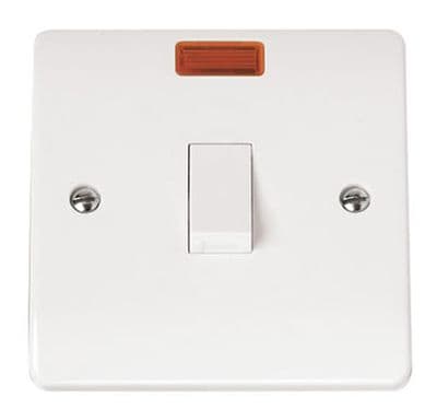 20 Amp DP Switch with Neon White