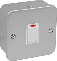 20 Amp Metal Clad Double Pole Switch