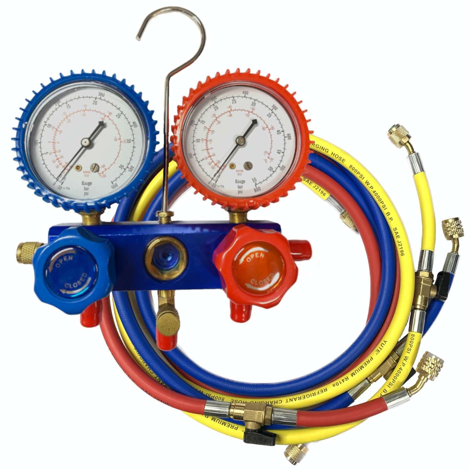 Air Conditioning Manifold Gauge Set 2 Way R32 R410A