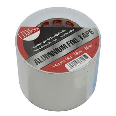 Aluminium Foil Tape 100mm x 45m