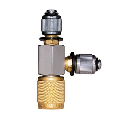Appion MegaSeal Low-Loss Charging T Fitting 1/4in