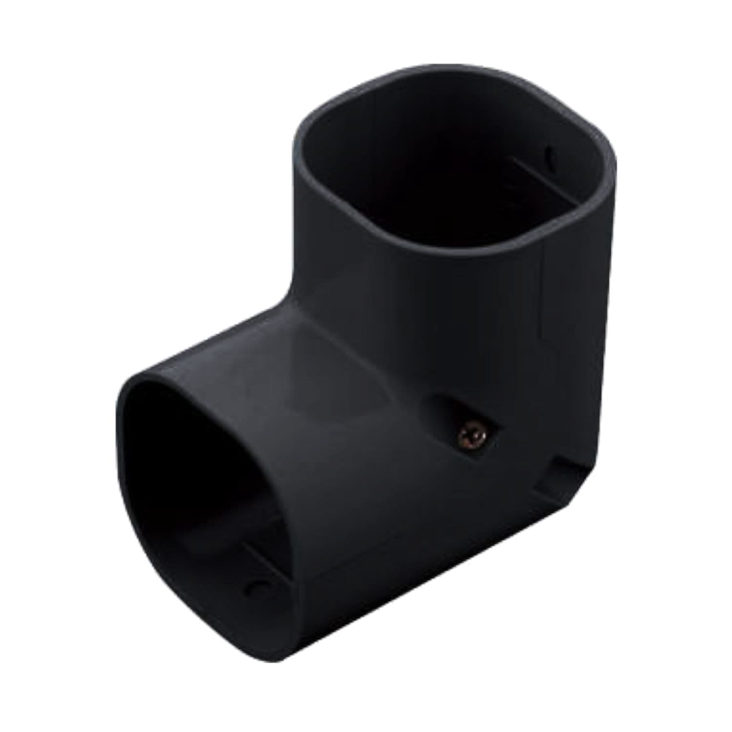 Black Trunking 100x70mm 90 Elbow Bend