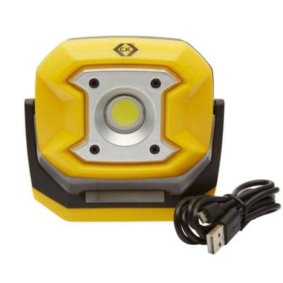 C.K 10W Rechargeable LED Site Light T9735USB