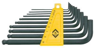 C.K Ball End Hexagon Key Metric Set Of 10