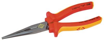 C.K RedLine VDE Snipe Nose Pliers 200mm