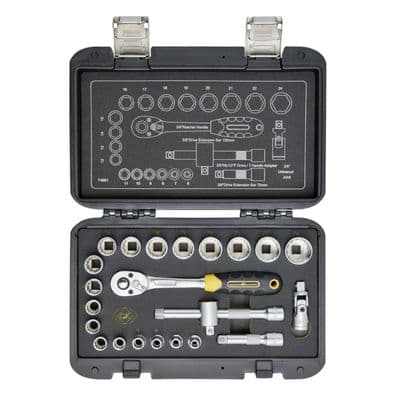 C.K Sure Drive 23 Piece Socket Set 3/8