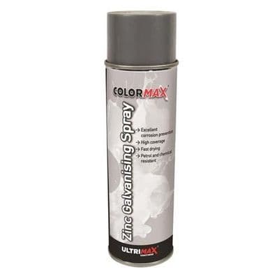 Colormax Aerosol Zinc Galvanising Spray - 500ml