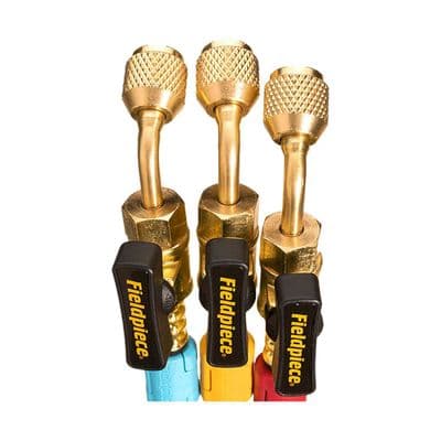 Fieldpiece Air Con Ball Valve Hose Set 5/16