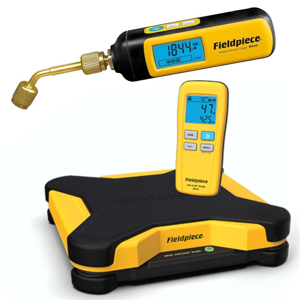 Fieldpiece Air Con Scales and Vacuum Gauge Bundle