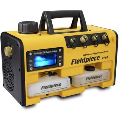 Fieldpiece Air Conditioning Refrigeration Vacuum Pump 8 CFM VP87 230v
