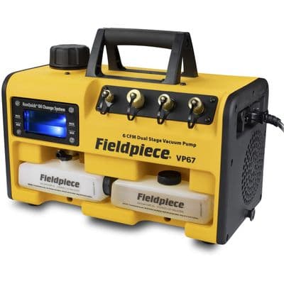 Fieldpiece Dual Voltage Vacuum Pump 6 CFM VP67