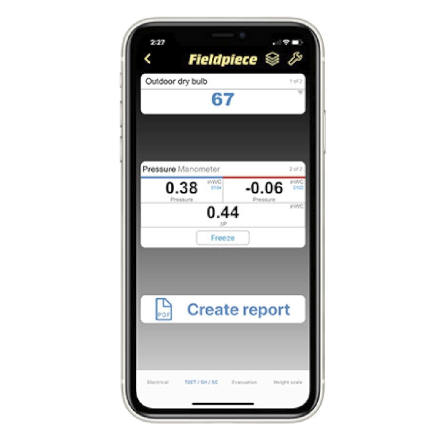 Fieldpiece Job Link System Dual Port Manometer Probe Kit JL3KM2
