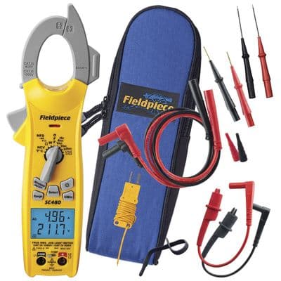 Fieldpiece SC480 Job Link Wireless Power Clamp Meter