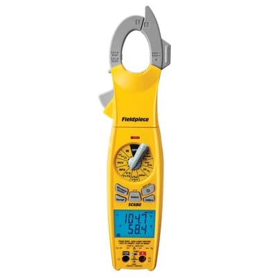 Fieldpiece SC680 Swivel Clamp Meter Dual Display 600 AC/DC