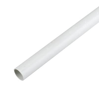 Floplast Overflow Pipe White 21.5mm x 3m