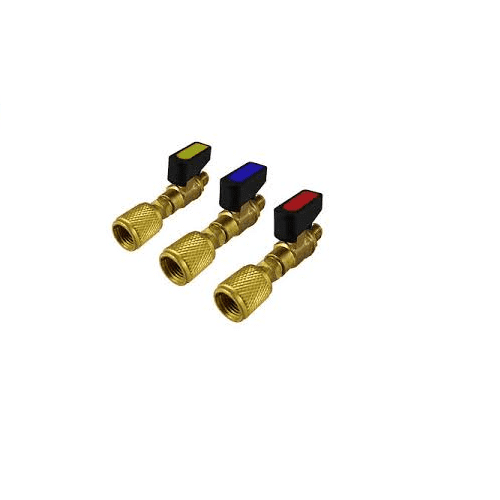 Javac Air Conditioning Ball Valves Set of 3